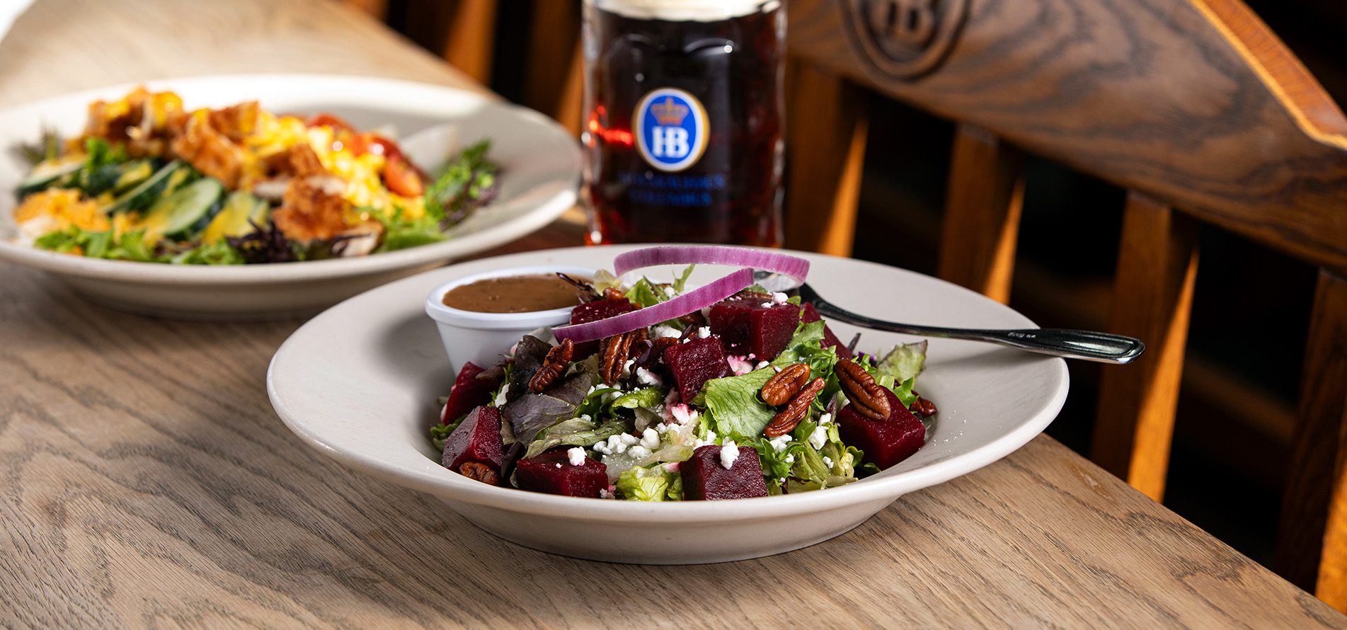 Beet and Goat Cheese Salad